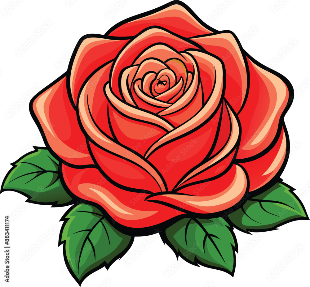 rose flower design vector illustration rose flower design vector illustration