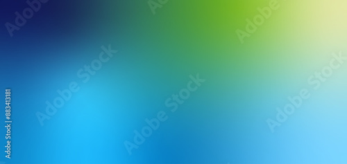 Color gradient background, abstract blue green gradation texture