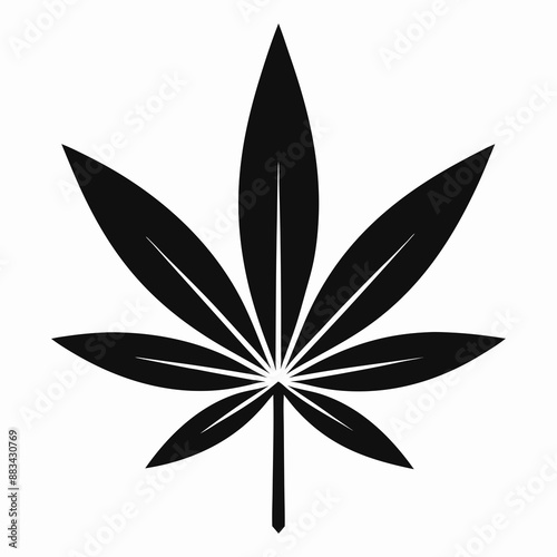 cannabis leaf vector illustration