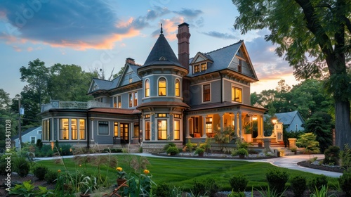 The historical renovation of a Suburban Victorian homea??s carriage house, now serving as a boutique guest house with vintage charm and modern amenities photo