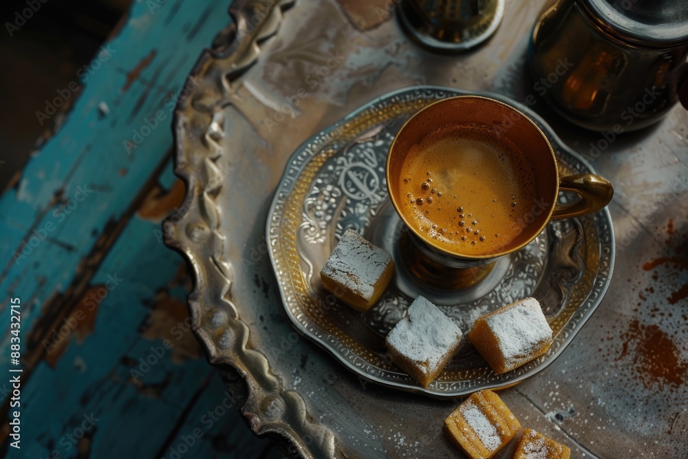Coffee and Sugar Cubes Coffee and Sugar Cubes