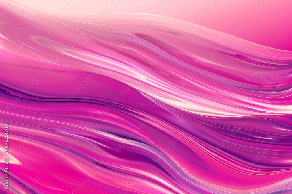 Fototapeta premium Pink silk texture - abstract background. Beautiful simple AI generated image in 4K, unique.