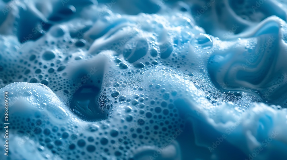 Macro capture of liquid detergent foam 32k, full ultra HD, high resolution Macro capture of liquid detergent foam 32k, full ultra HD, high resolution