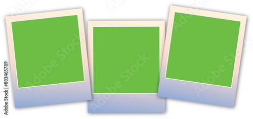 Green screen photo frame, Picture Frame Green Screen Vector Images