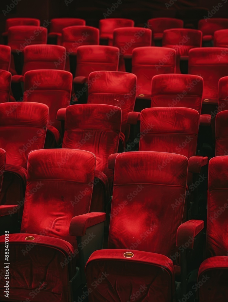 Fototapeta premium Theater seating rows