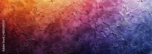 Abstract Colorful Gradient On Rough Textured Surface