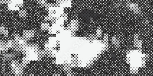 Grunge original organic vintage halftone vector ink print background