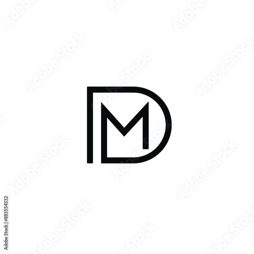 Free Download Letter M logo flat vector design - GFXLoad