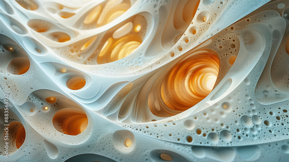 Abstract circular patterns in neutral colors. Abstract circular patterns in neutral colors.