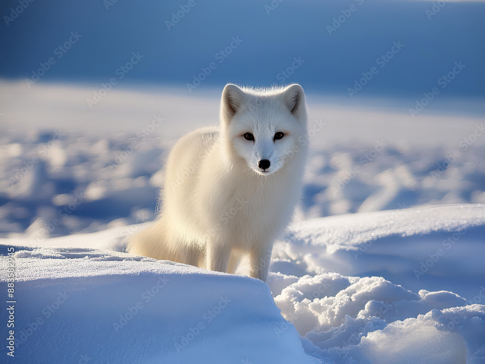 region fox in the snow region fox in the snow