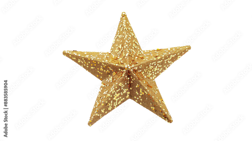 Flying sparkling stars on a transparent background Flying sparkling stars on a transparent background