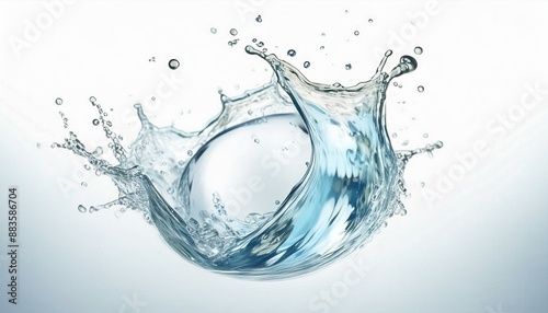 Texture, water, water drops, clean water, graphics, simple, background material, background image, digital, Generative AI