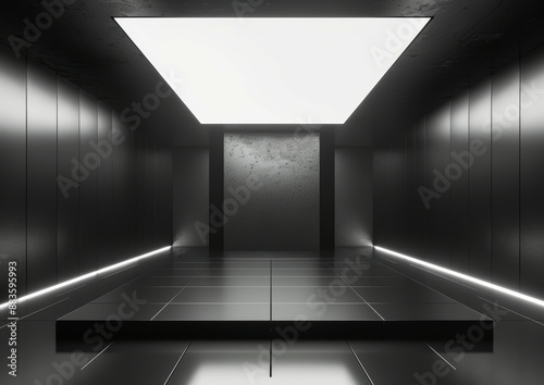 Modern black interior © GoodDesignPhoto