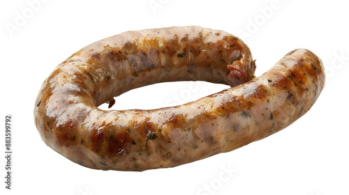 Sausages on a transparent background