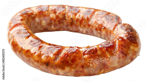 Sausages on a transparent background