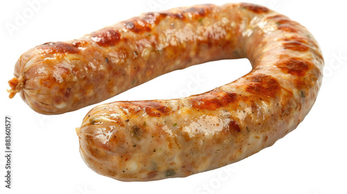 Sausages on a transparent background