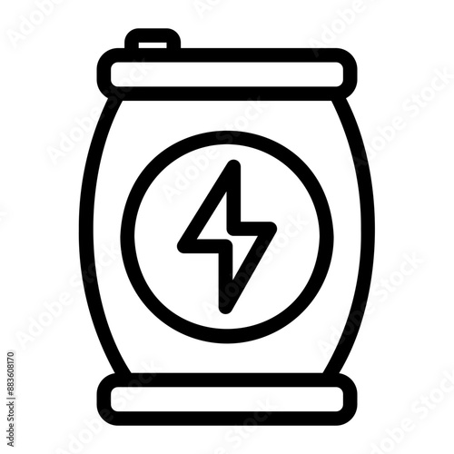 energy drink Line Icon