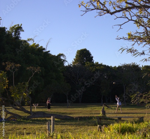 Pôr-do-sol, Beija flor, silueta, Brasília, bsb, BSB, Lago Norte, Parque das garças, Casal, Verão
