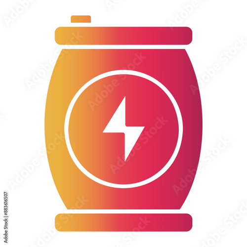 energy drink Gradient icon