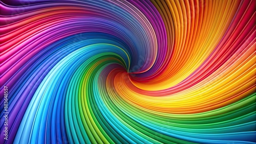 Colorful spiral wave pattern background, vibrant, spiral, wave, abstract, colorful, artistic, design, backdrop, artistic, swirl © Udomner