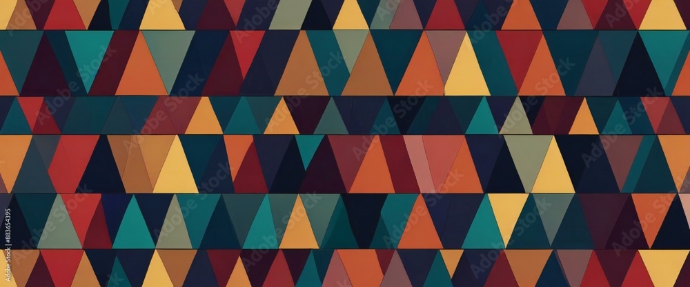 seamless geometric pattern with triangles seamless geometric pattern with triangles