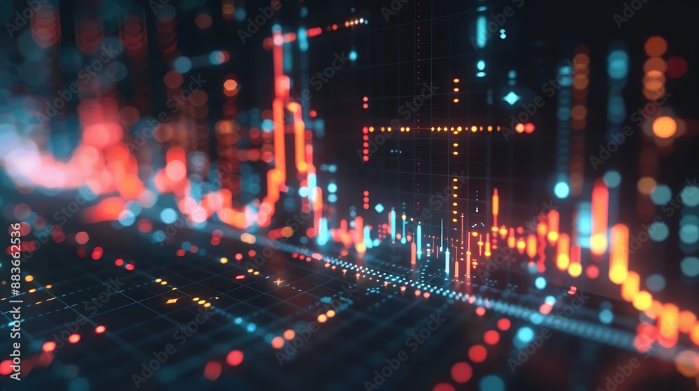 Abstract Digital Data Visualization Abstract Digital Data Visualization