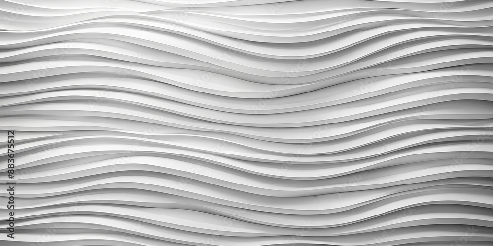 Abstract White Wavy Lines Texture - 3D Rendered Monochrome Background, texture, wallpaper, abstract, design Abstract White Wavy Lines Texture - 3D Rendered Monochrome Background, texture, wallpaper, abstract, design