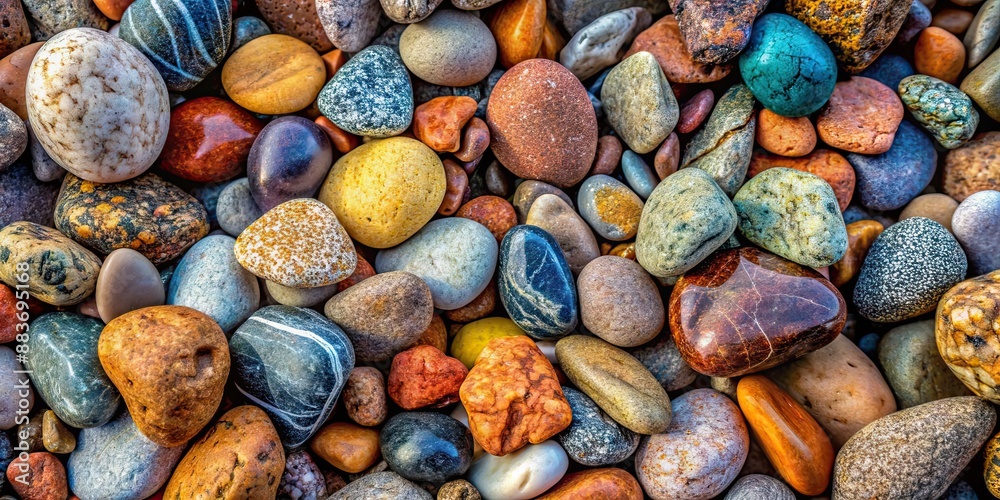 A close-up view of various sizes and colors of landscape rocks , landscaping, rocks, stones, natural, outdoor, garden A close-up view of various sizes and colors of landscape rocks , landscaping, rocks, stones, natural, outdoor, garden