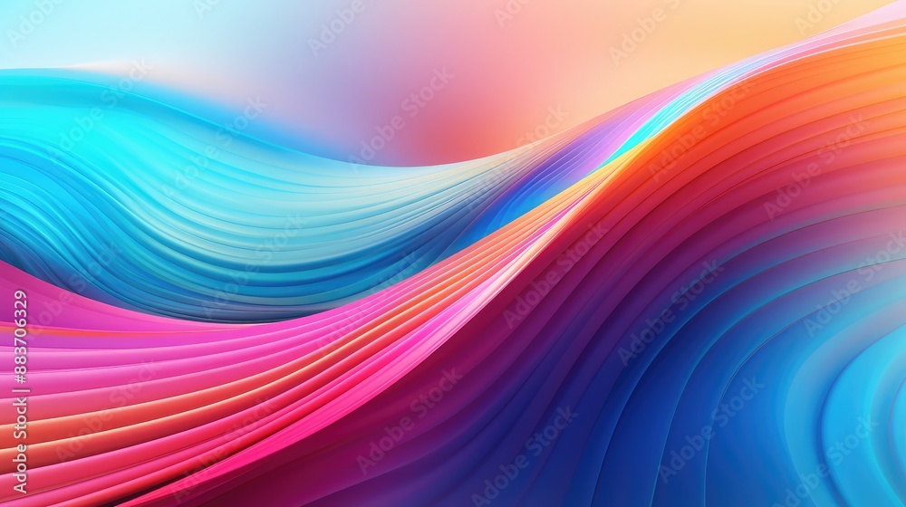 Modern flowing ripples colorful wave background Modern flowing ripples colorful wave background