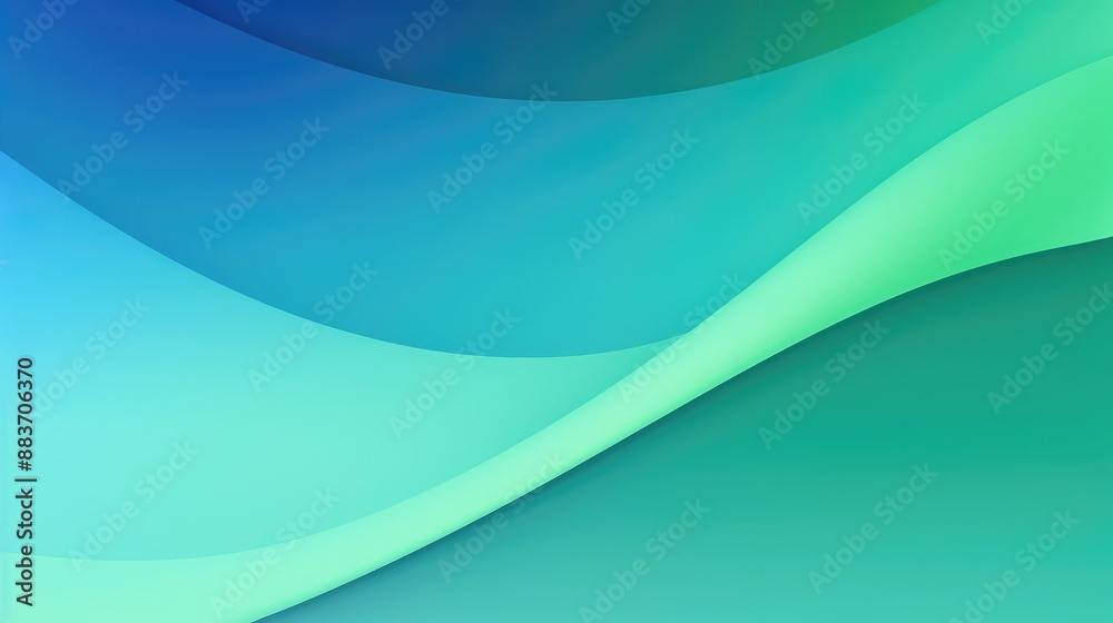 Modern gradient green to blue background Modern gradient green to blue background