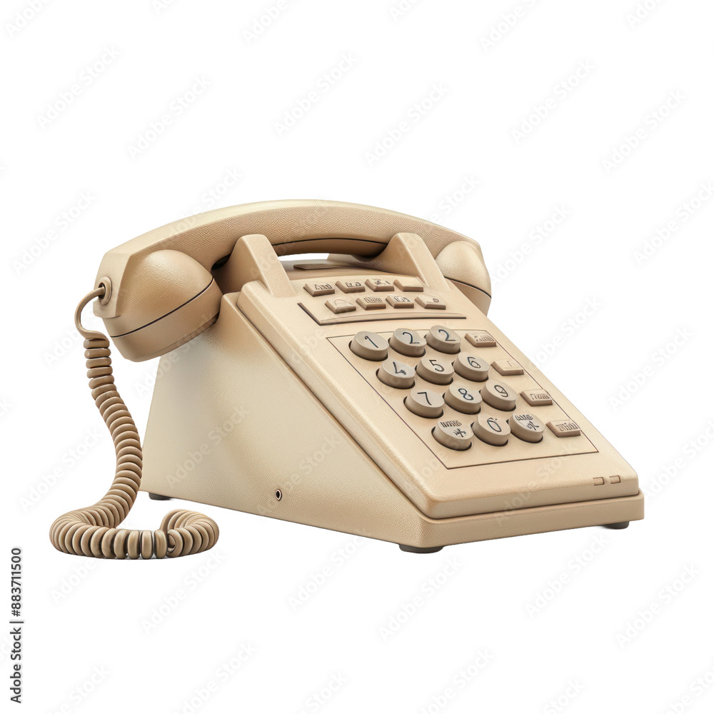 A Telephone isolated on a transparent background for web, banner, wallpaper A Telephone isolated on a transparent background for web, banner, wallpaper