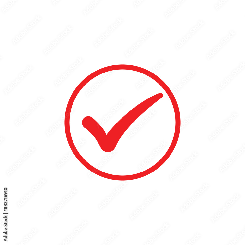 check mark icon, symbol vector. tick mark with checkbox icon. red checkmark sign for app, ui, website. tick, yes, right icon or symbol. vector illustration. check mark icon, symbol vector. tick mark with checkbox icon. red checkmark sign for app, ui, website. tick, yes, right icon or symbol. vector illustration.