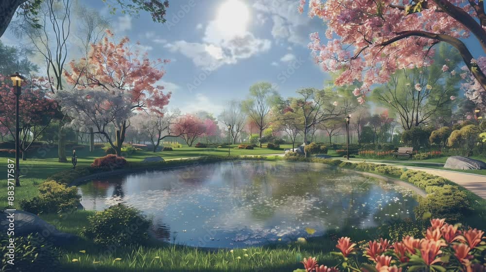 spring in the park spring in the park