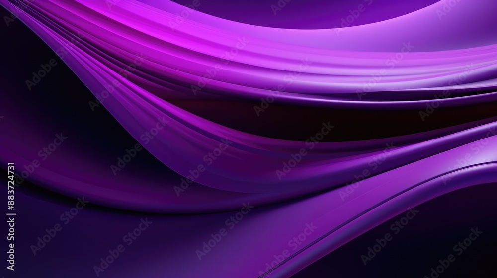 Purple wavy background modern design