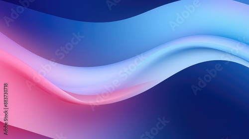Vector background gradient blue abstract modern color