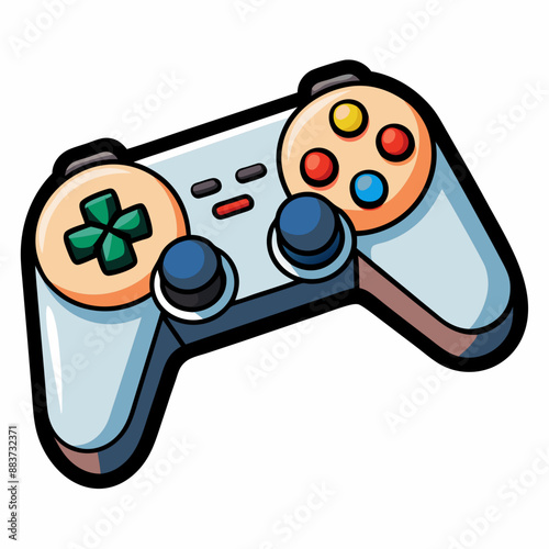Gaming controller vector illustration