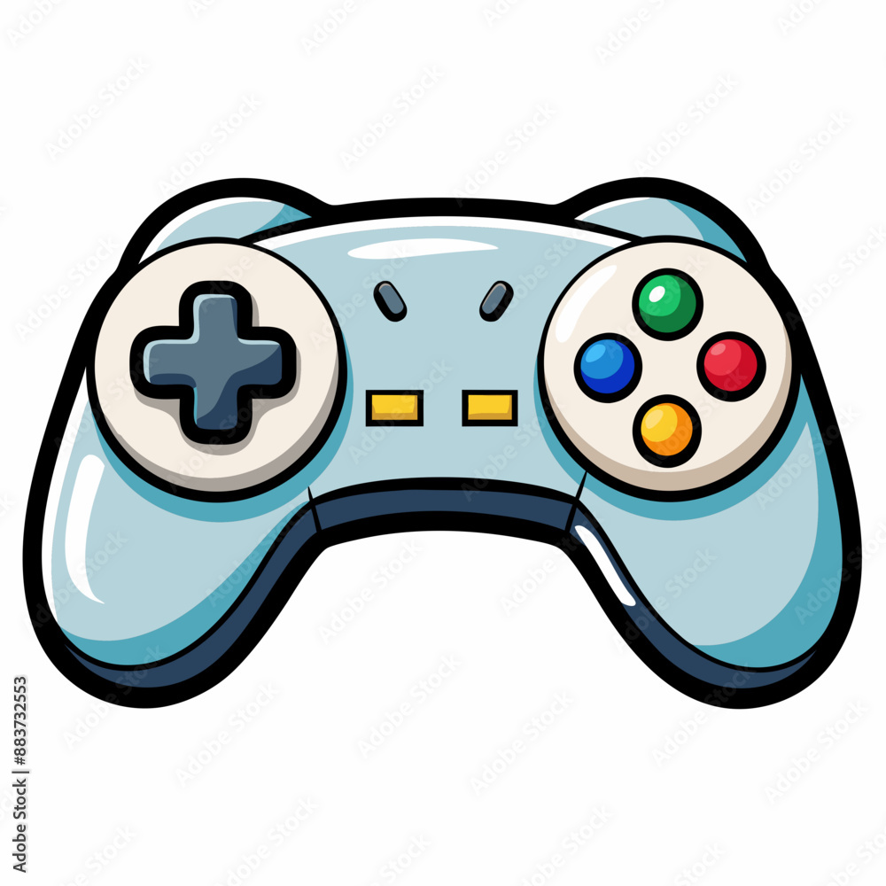 Gaming controller vector illustration Gaming controller vector illustration