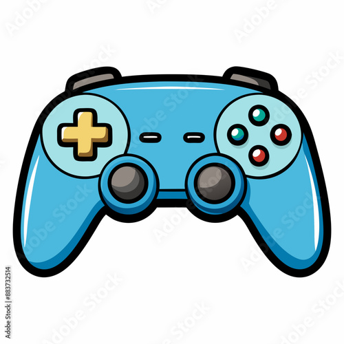 Gaming controller vector illustration