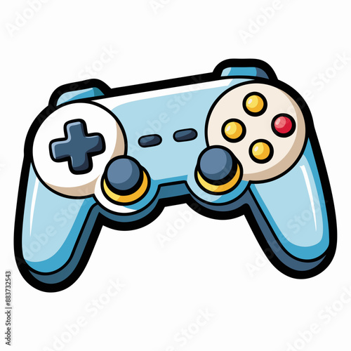 Gaming controller vector illustration