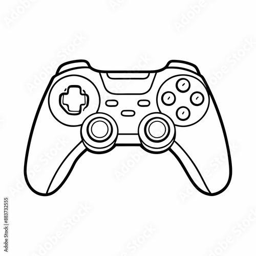 Gaming controller vector illustration