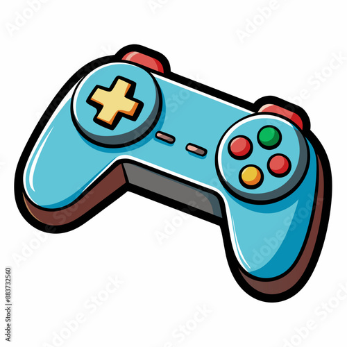 Gaming controller vector illustration
