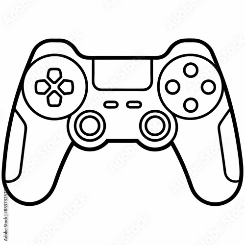 Gaming controller vector illustration