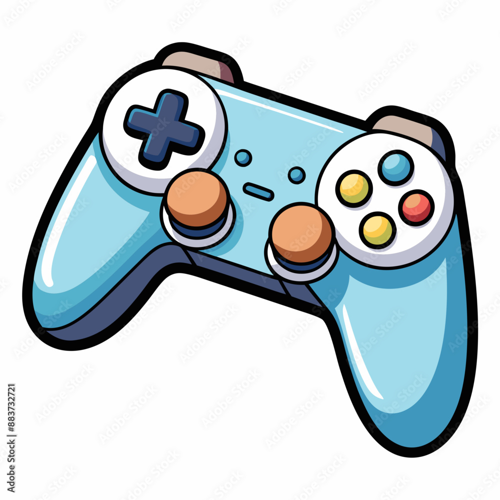 Gaming controller vector illustration