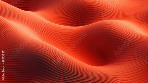 Wavy background with halftone dots