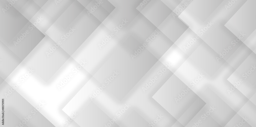 Abstract elegant background white and gray squares texture. Abstract white and grey geometric overlapping square pattern abstract futuristic background technology digital concept. Abstract elegant background white and gray squares texture. Abstract white and grey geometric overlapping square pattern abstract futuristic background technology digital concept.