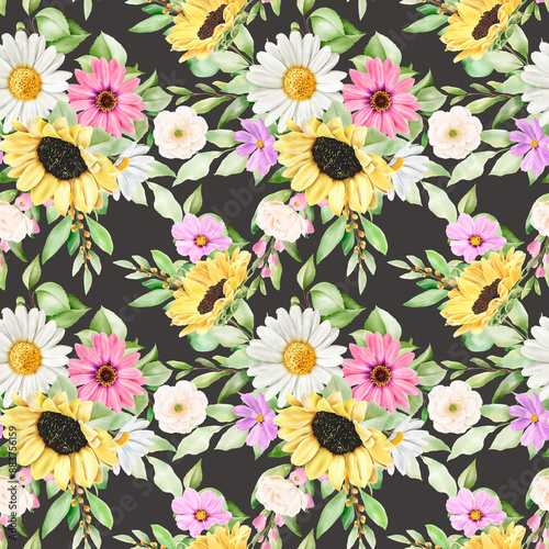 
Elegant fabric for fashion prints Seamless Allover Pattern Design