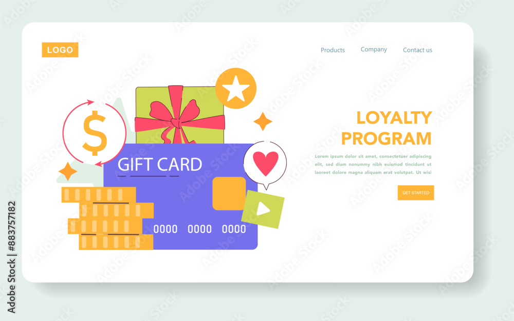 Customer Engagement. Flat Vector Illustration Customer Engagement. Flat Vector Illustration