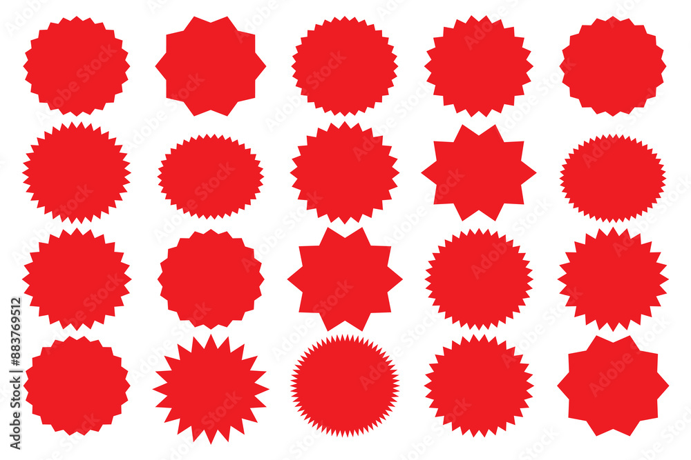 Retro stars, sunburst. Red beams firework. Design elements. Best for sale sticker, price tag, quality mark. Flat vector illustration Isolated on white background.
Retro stars, sunburst. Red beams firework. Design elements. Best for sale sticker, price tag, quality mark. Flat vector illustration Isolated on white background.
