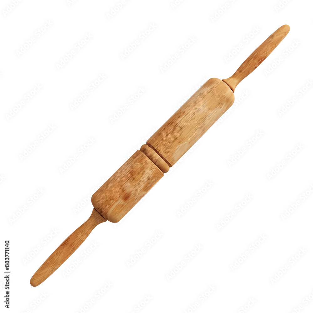 Handcrafted wooden rolling pin for baking and cooking, designed for smooth rolling and even pressure distribution. Handcrafted wooden rolling pin for baking and cooking, designed for smooth rolling and even pressure distribution.