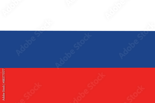 Free Download The flag of russia simple icon - GFXLoad